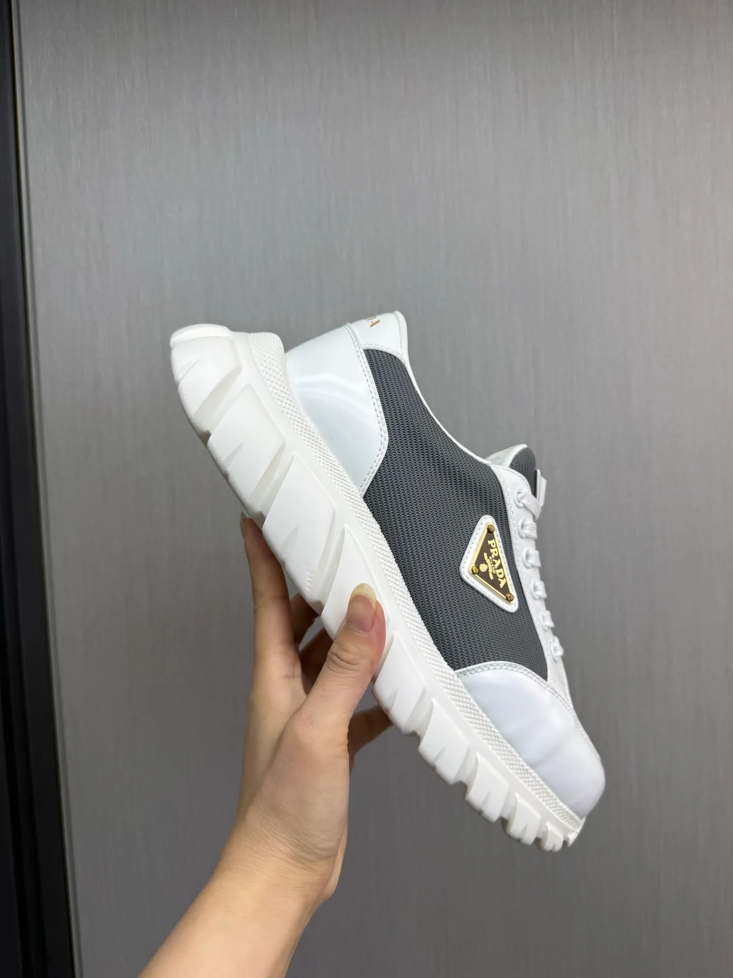 Men's shoes 💰580💰 [PRADA] Popular men's shoes shipped 👏Official website synchronization ⬆️Original cowhide fabric + cowhide lining, 1⃣️:1⃣️reproduction, original sole, 38-45 (45. Customized, non-refundable)